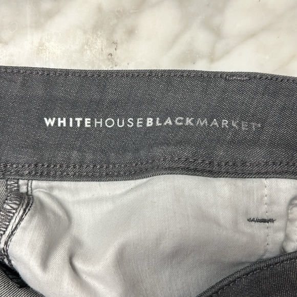 EUC WHBM High Rise Sculpt Slim Jeans - SZ 4 Gray - Picture 5 of 6